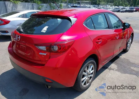 2016 Mazda Mazda3 I Touring z USA, uszkodzony, nr VIN JM1BM1L71G1346347